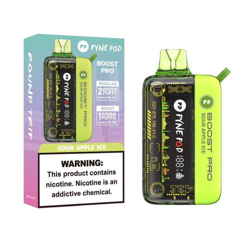 Pyne Pod Boost Pro Disposable Vape 20000 Puffs 5%