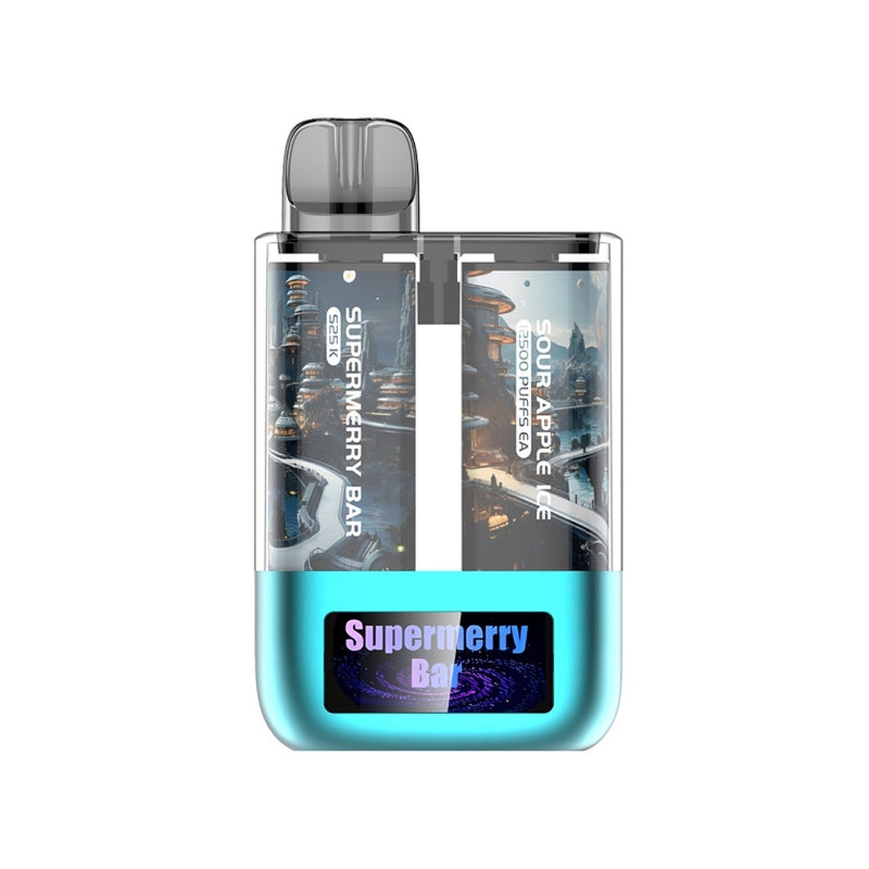 Supermerry BarS 25K Doppeltank-Einweg-E-Zigarette 30 ml