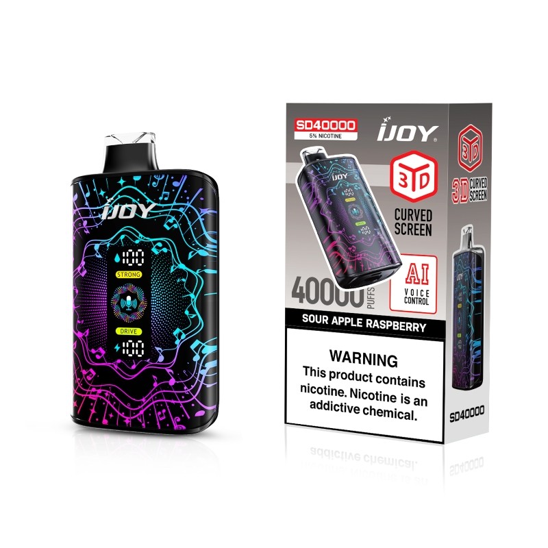 iJOY Bar SD40000 AI Sprachsteuerung Einweg-E-Zigarette 20ml 5%