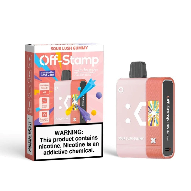 Off-Stamp SW16000 Einweg-E-Zigarette 17ml 5%