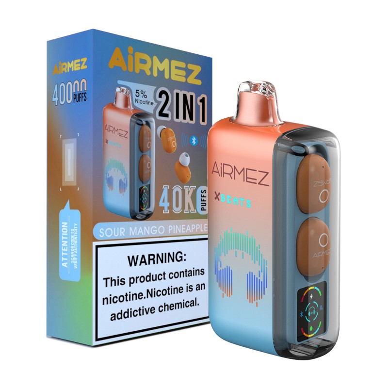 AiRMEZ Xbeats 40K Disposable Vape 20ml .5%