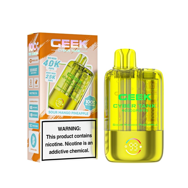 Ceek Cyber ​​Visible Tank 40K Einweg-E-Zigarette 5%