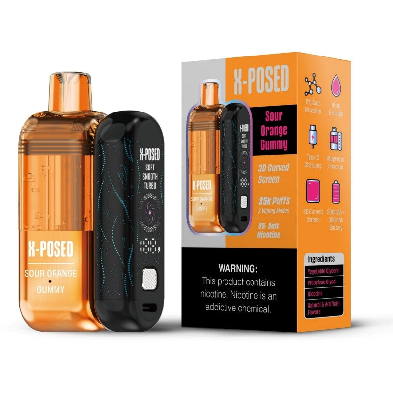X-Posed 35K Einweg-E-Zigarette 18ml 5%