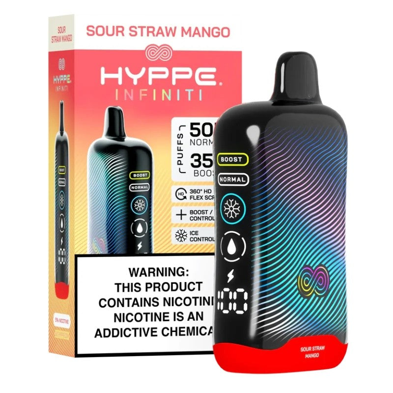 Hyppe Infiniti 50K Puffs Einweg-E-Zigarette