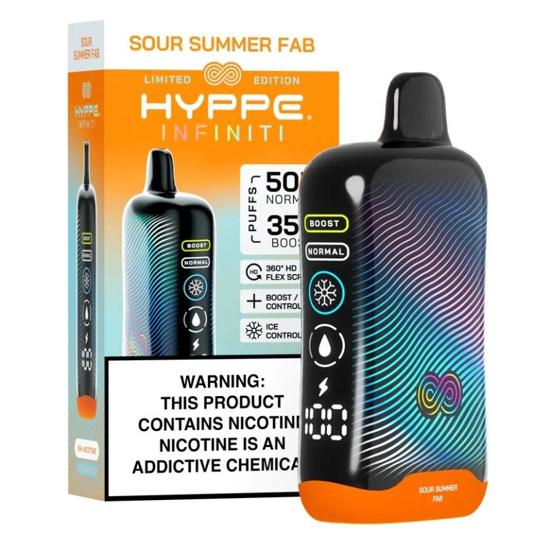 Hyppe Infiniti 50K Puffs Einweg-E-Zigarette