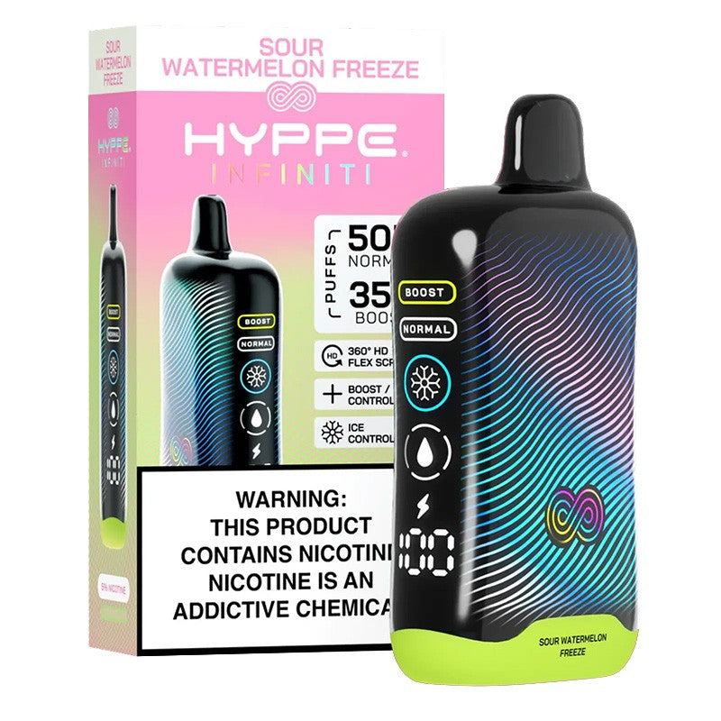 Hyppe Infiniti 50K Puffs Einweg-E-Zigarette