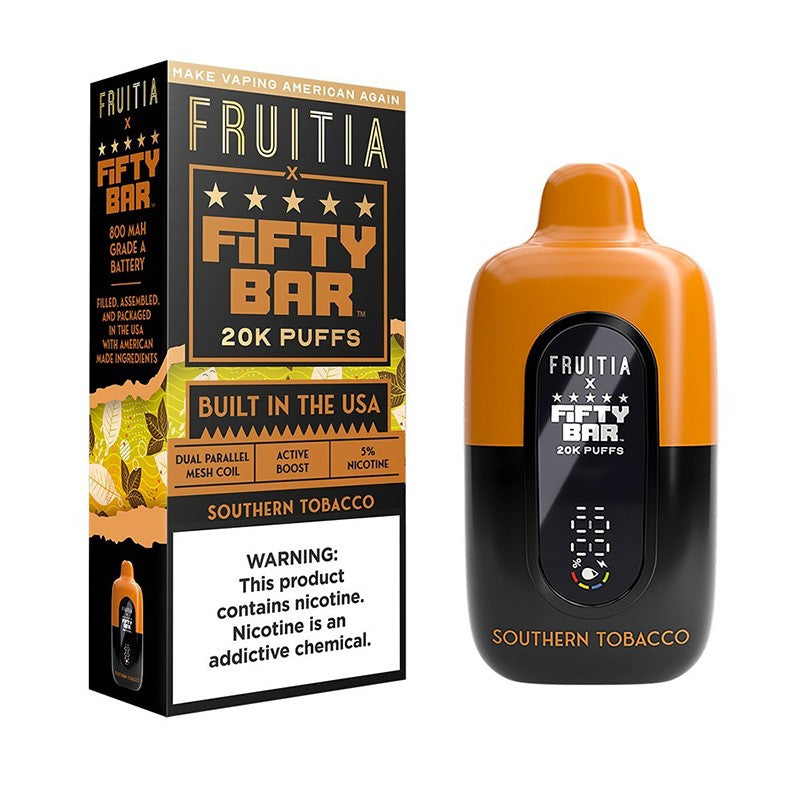 Fruitia X Fifty Bar 20K Einweg-E-Zigarette 18ml 5%