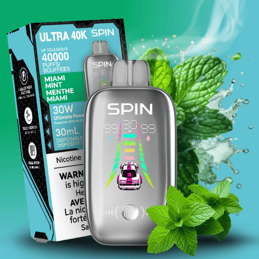 Spin Ultra 40k Disposable Vape - Miami Mint