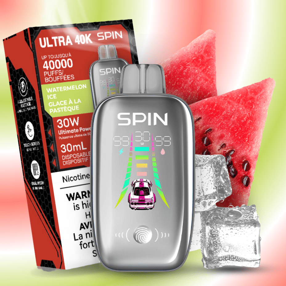 Spin Ultra 40k Disposable Vape - Watermelon Ice