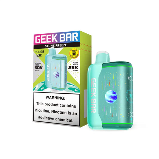Stone Freeze - Geek Bar Pulse X 2 50k Disposable Vape