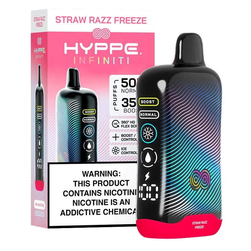 Hyppe Infiniti 50K Puffs Einweg-E-Zigarette