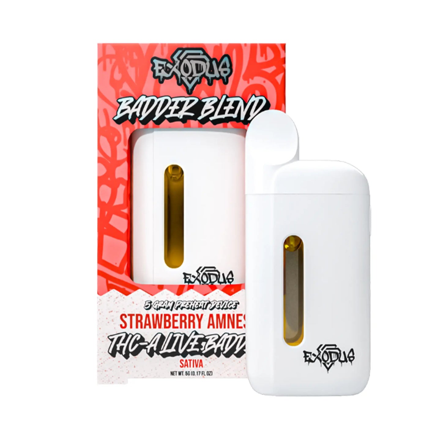 Exodus THC-A Badder Blend Einweg-Vape 5 g