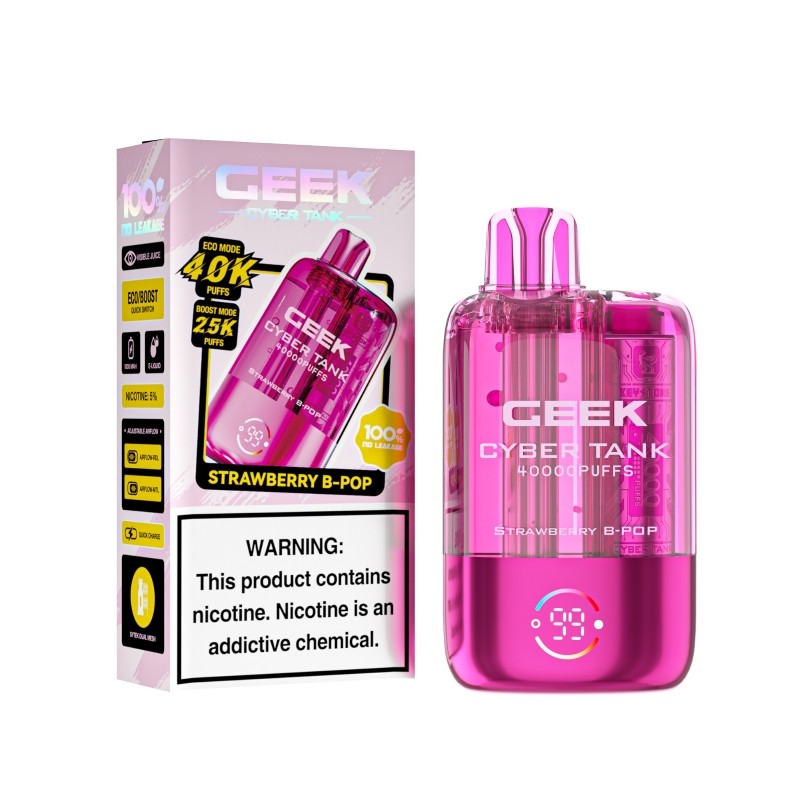 Ceek Cyber ​​Visible Tank 40K Einweg-E-Zigarette 5%
