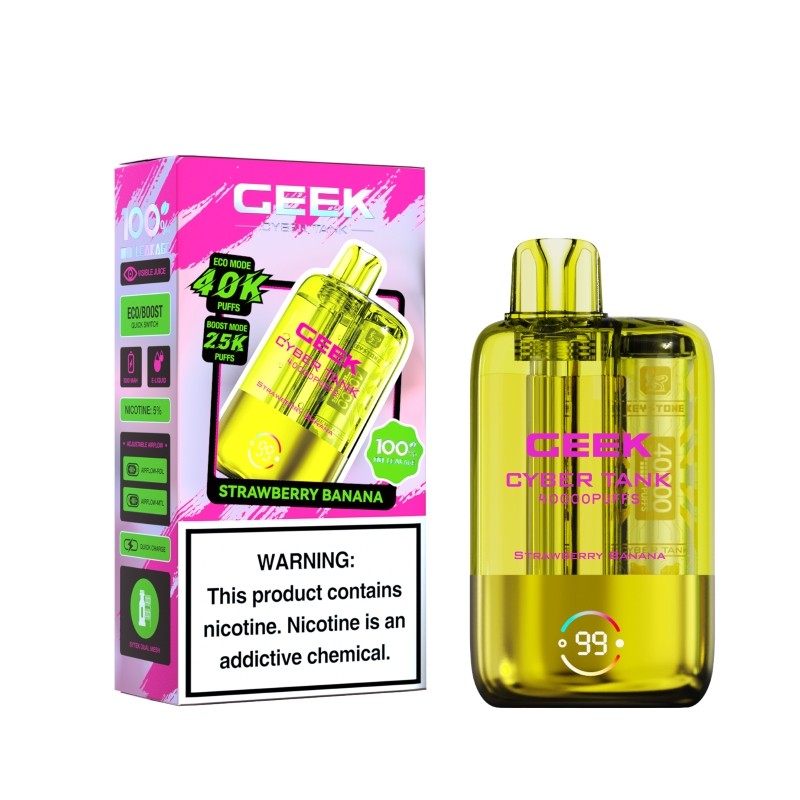 Ceek Cyber ​​Visible Tank 40K Einweg-E-Zigarette 5%