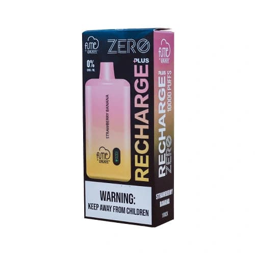 Fume Recharge Zero Plus Einweg-E-Zigarette für 10.000 Züge | 0 % Nikotin