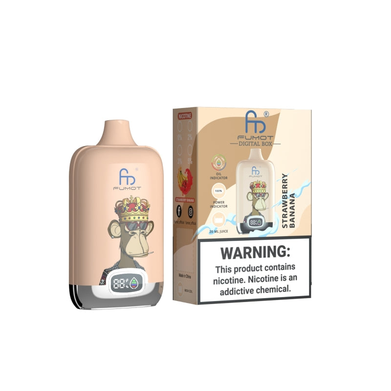 RandM Digital Box 12000 12K Fumot Vape 20ml