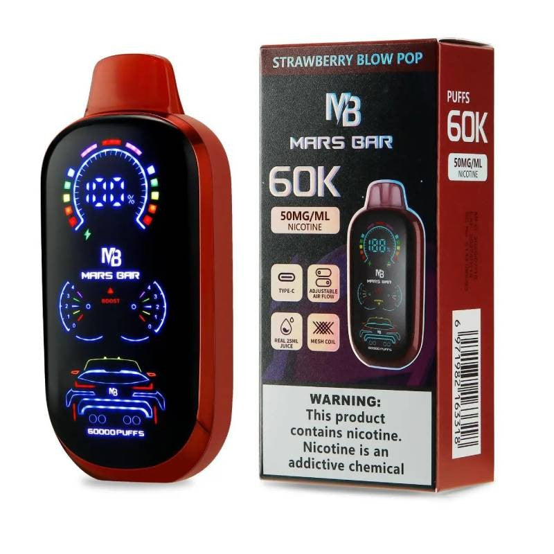 Mars Bar 60K Disposable Vape 25ml 5%