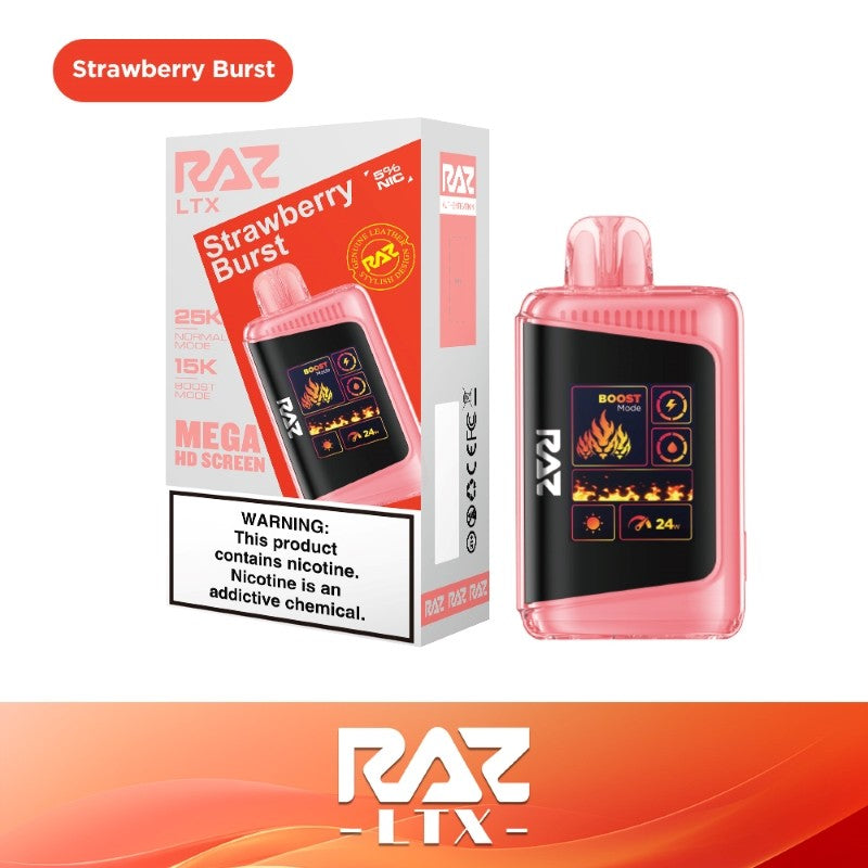 RAZ LTX 25K Disposable Vape 16ml 5%