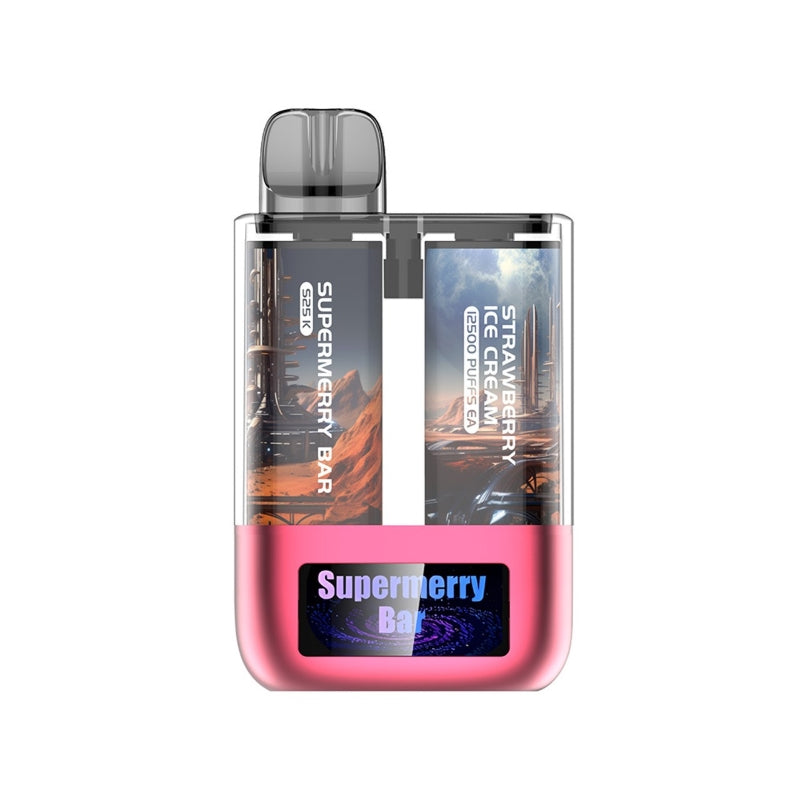 Supermerry BarS 25K Doppeltank-Einweg-E-Zigarette 30 ml