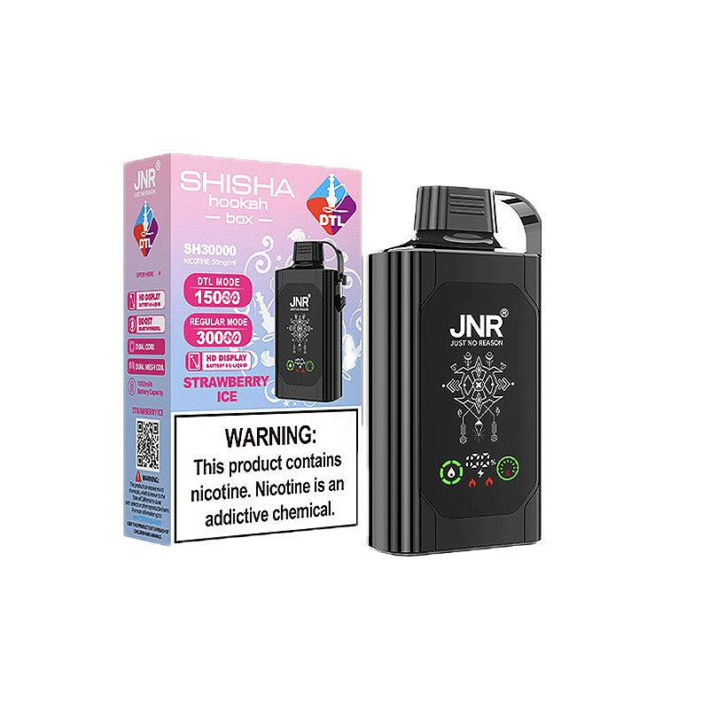JNR Shisha Hookah Box SH30000 Disposable Vape 20ml 5%
