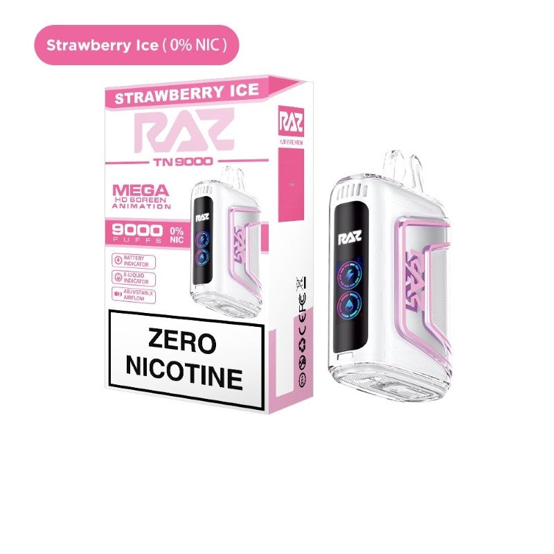 RAZ TN9000 Nikotinfreie Einweg-E-Zigarette 12 ml