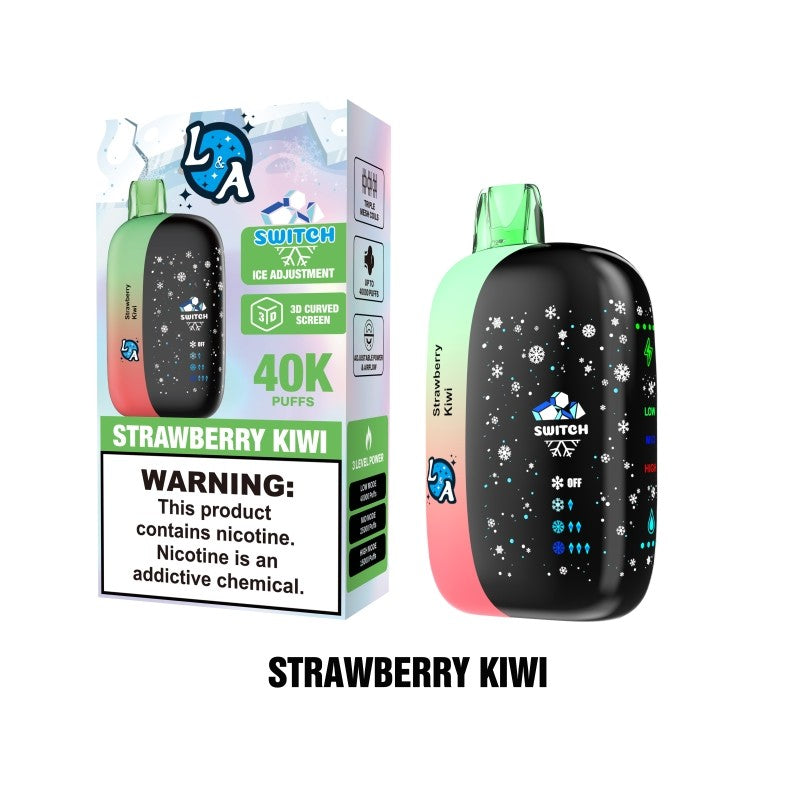 L&amp;A Switch 40K Ice Control Einweg-E-Zigarette 5%