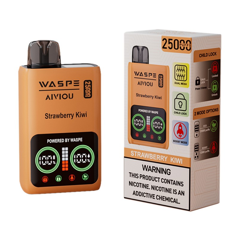 WASPE  Aiviou 25000 Puffs Disposable Vape 650mah 25ml 10 Flavors