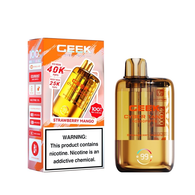 Ceek Cyber ​​Visible Tank 40K Einweg-E-Zigarette 5%