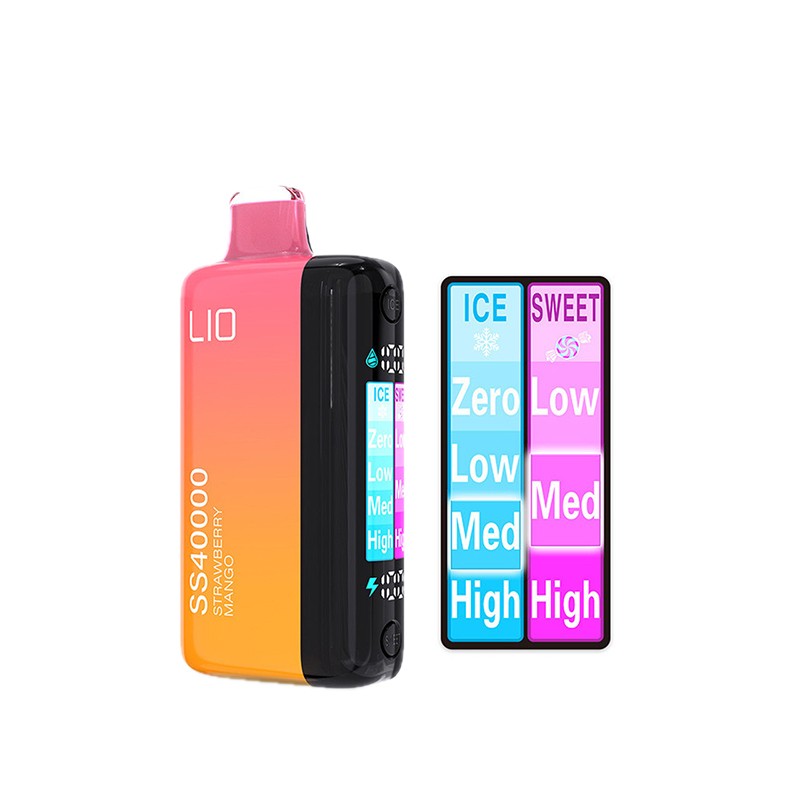 iJOY Lio SS40000 Einweg-Vaporizer, 22 ml, 5 %