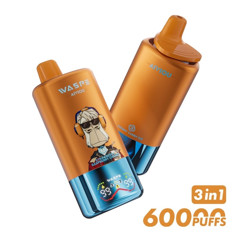WASPE 60K 3-in-1 Triple Flavor Disposable Vape 54ml 5%