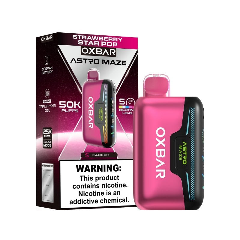 OXBAR Astro Maze 50K Einweg-E-Zigarette für 50.000 Züge (5%)