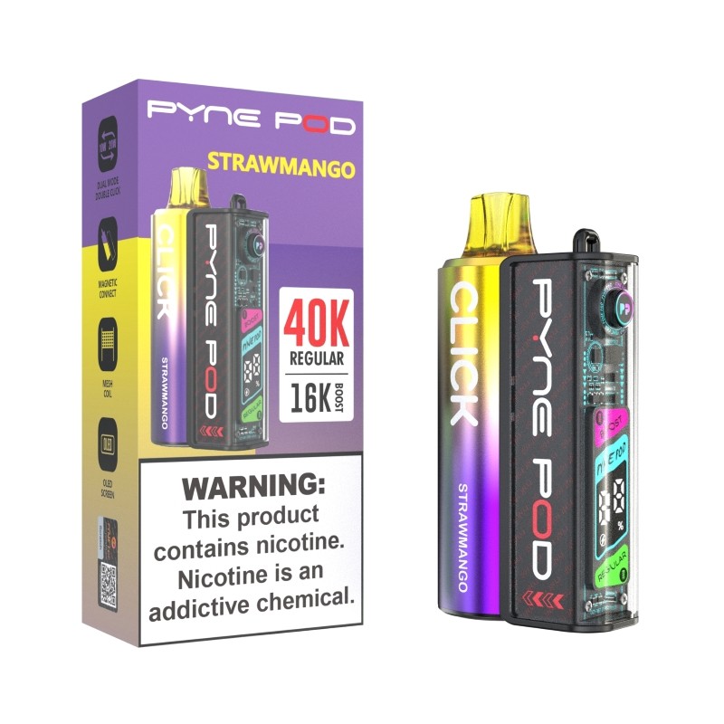 Pyne Pod Click 40K Disposable Vape Starter Kit