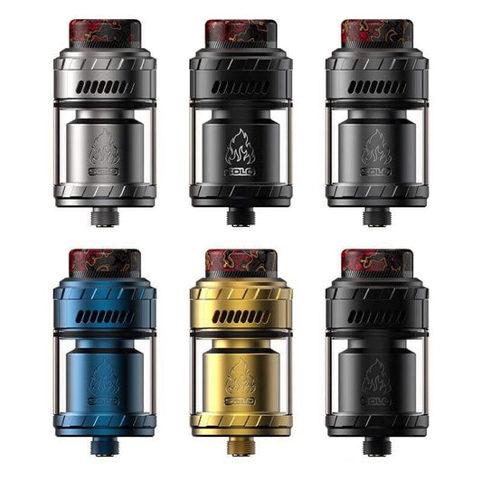 THC X MIKE VAPES Blaze Solo RTA - Selbstwickelverdampfer 5,5 ml 25 mm