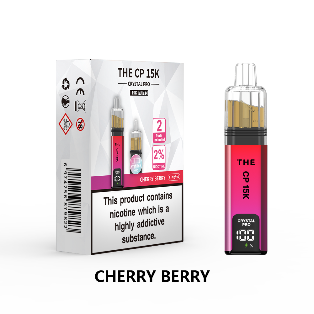 The Crystal Pro CP 15k Prefilled Pod Vape Kit - Box of 5