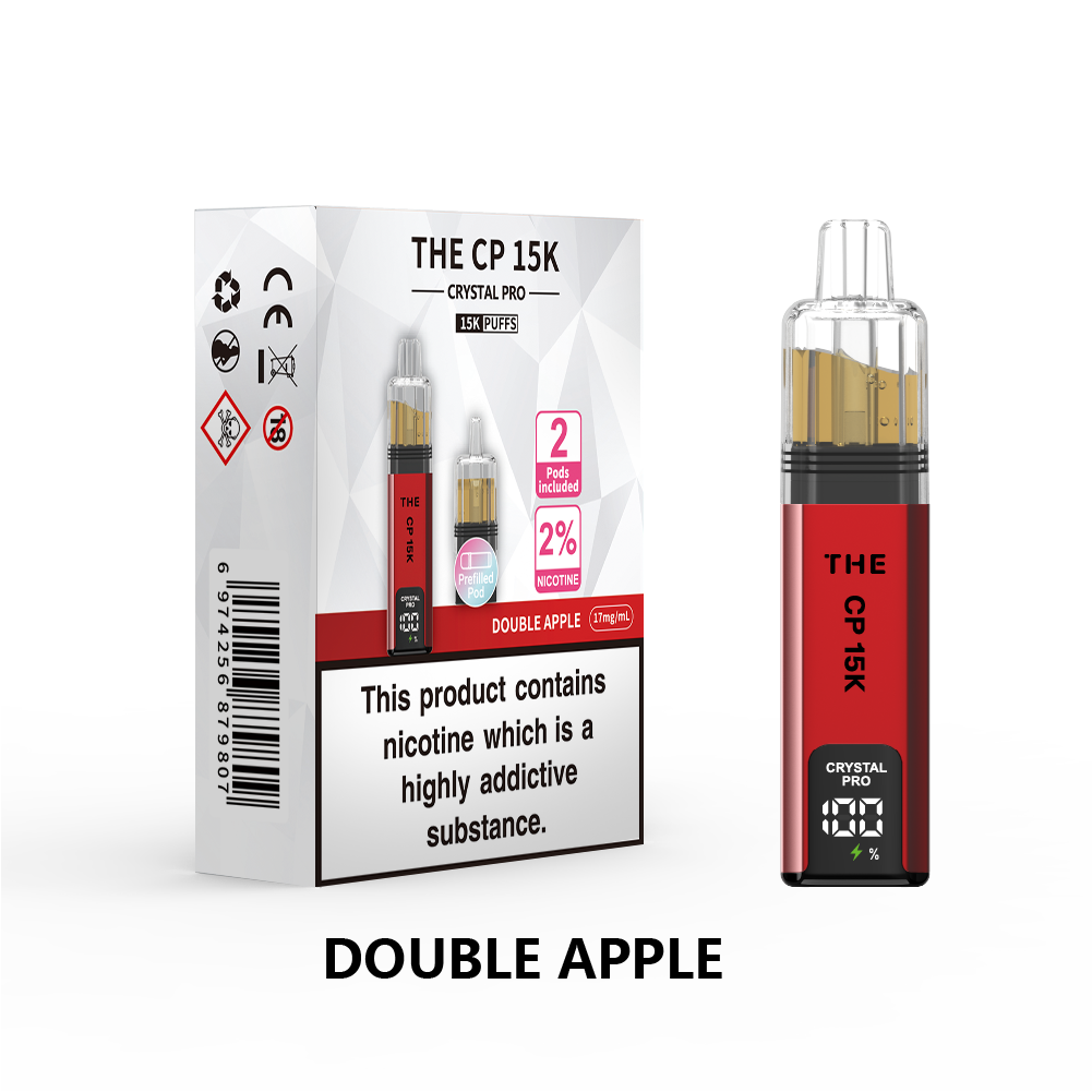 The Crystal Pro CP 15k Prefilled Pod Vape Kit - Box of 5