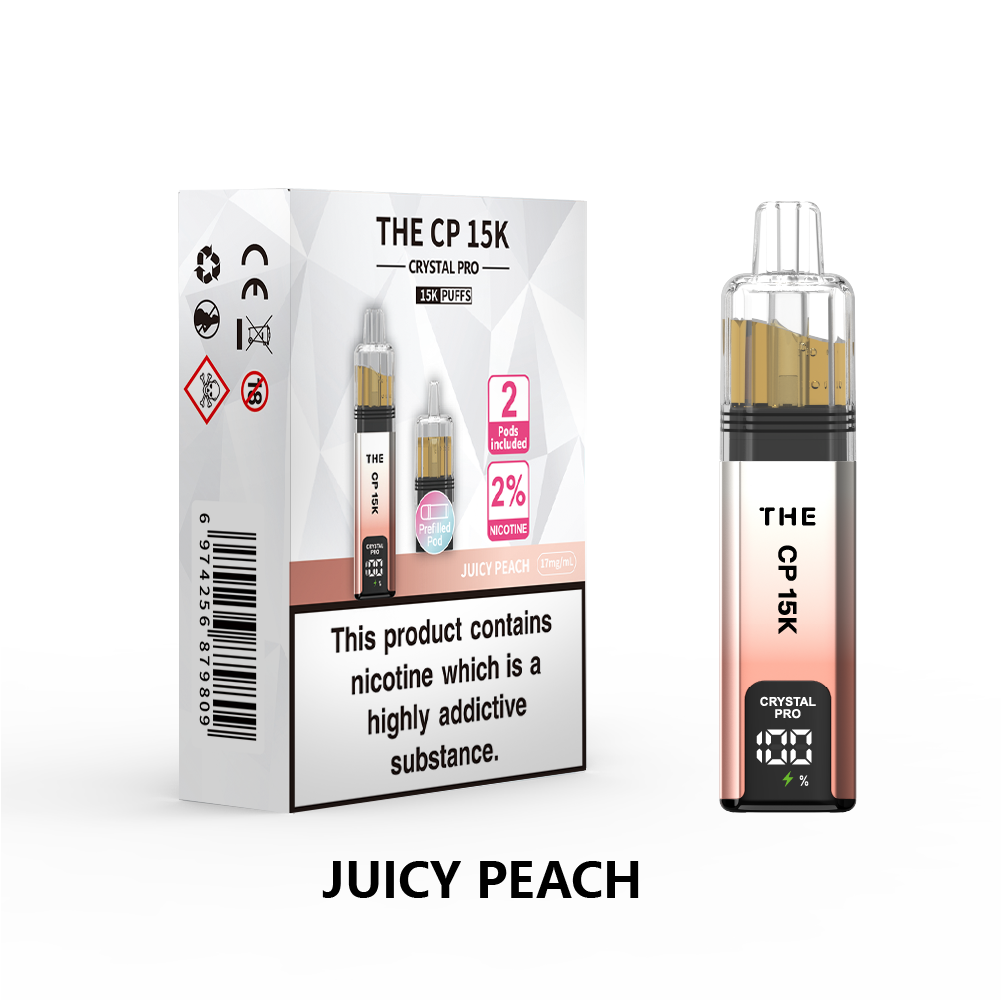 The Crystal Pro CP 15k Prefilled Pod Vape Kit - Box of 5
