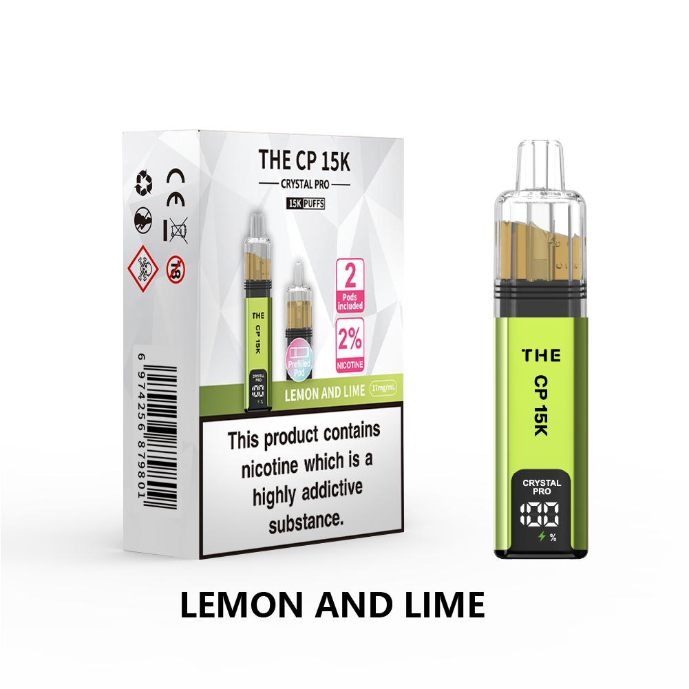 The Crystal Pro CP 15k Prefilled Pod Vape Kit - Box of 5