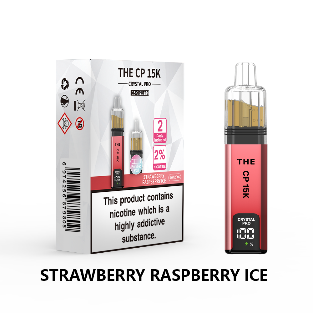 The Crystal Pro CP 15k Prefilled Pod Vape Kit - Box of 5