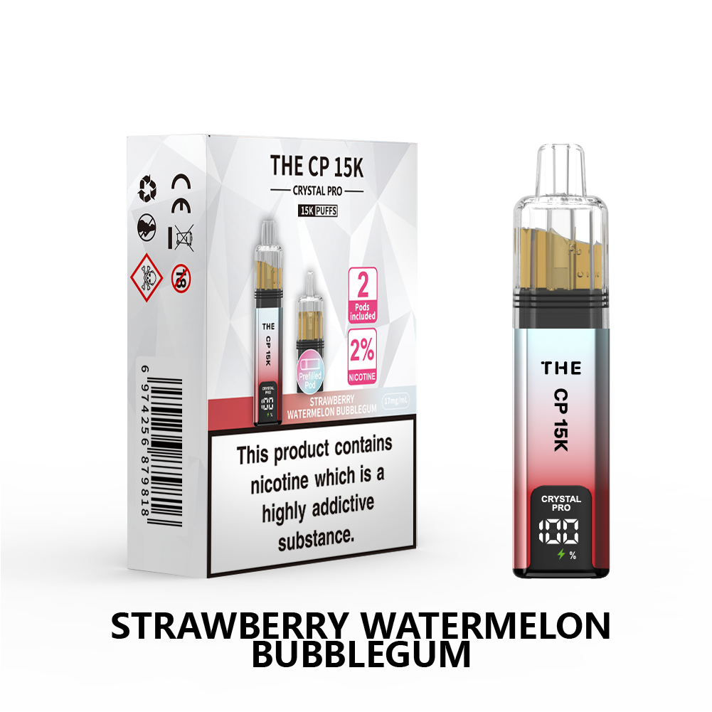 The Crystal Pro CP 15k Prefilled Pod Vape Kit - Box of 5