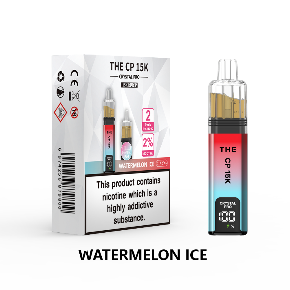 The Crystal Pro CP 15k Prefilled Pod Vape Kit - Box of 5