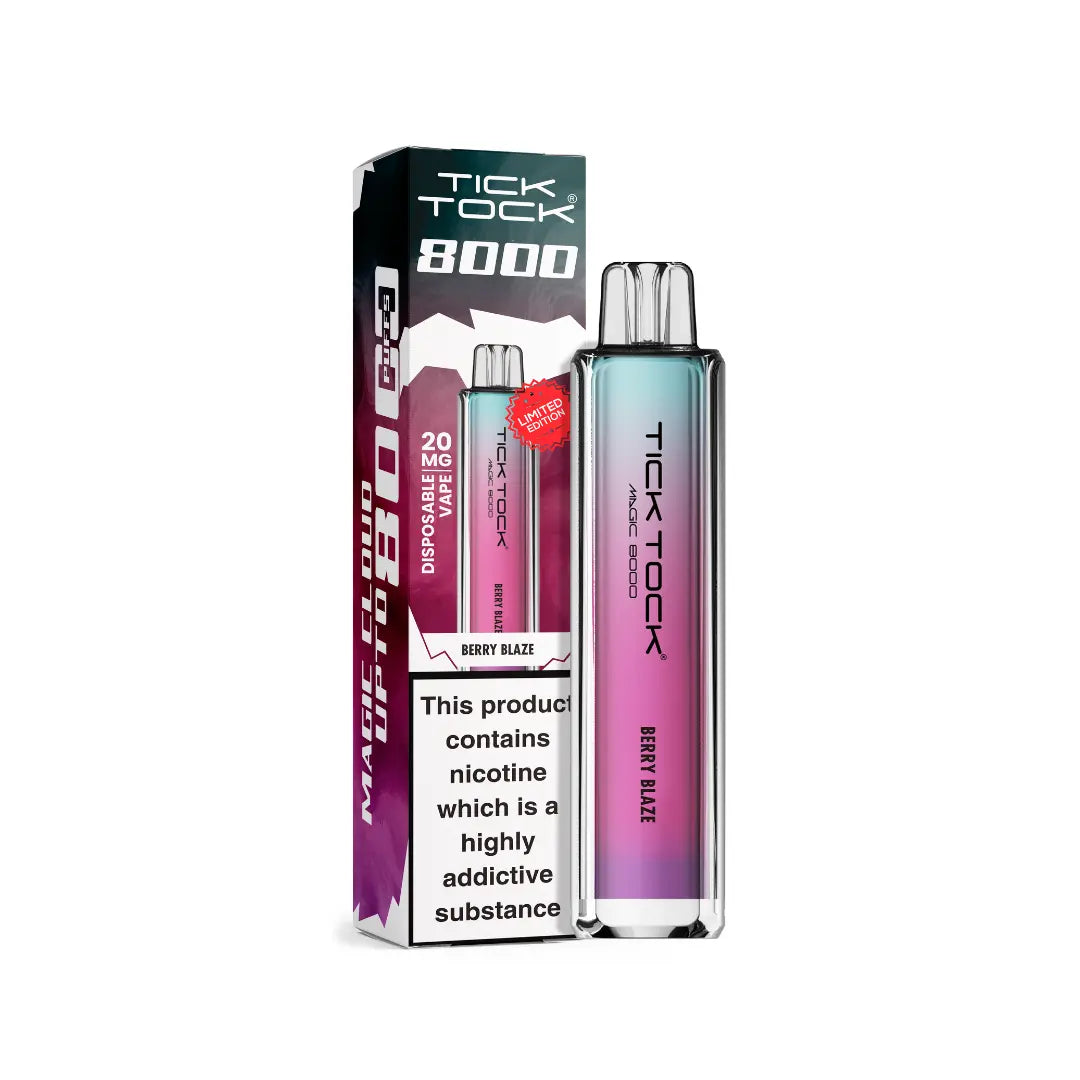 Tick Tock Magic 8000 Puff Prefilled & Reusable Pod Kit