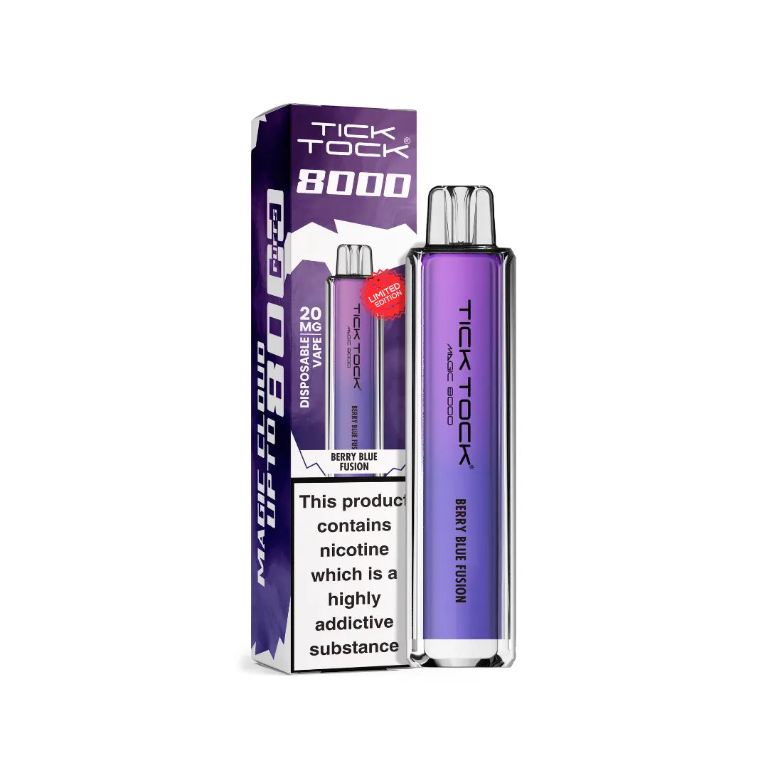 Tick Tock Magic 8000 Puff Prefilled & Reusable Pod Kit
