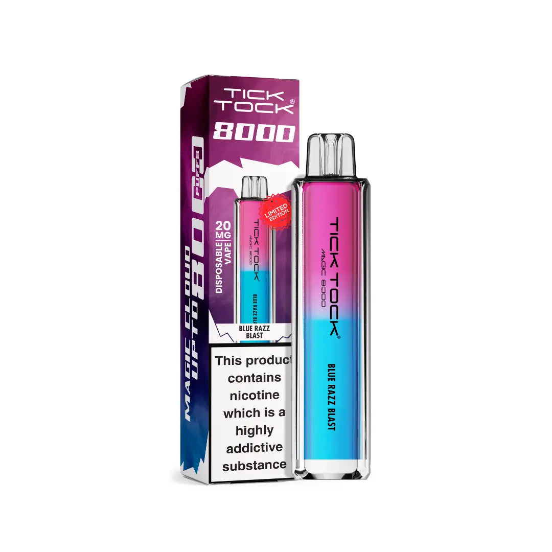 Tick Tock Magic 8000 Puff Prefilled & Reusable Pod Kit
