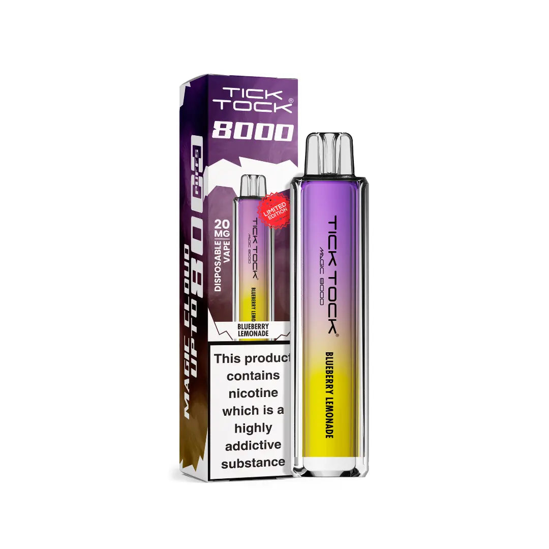Tick Tock Magic 8000 Puff Prefilled & Reusable Pod Kit