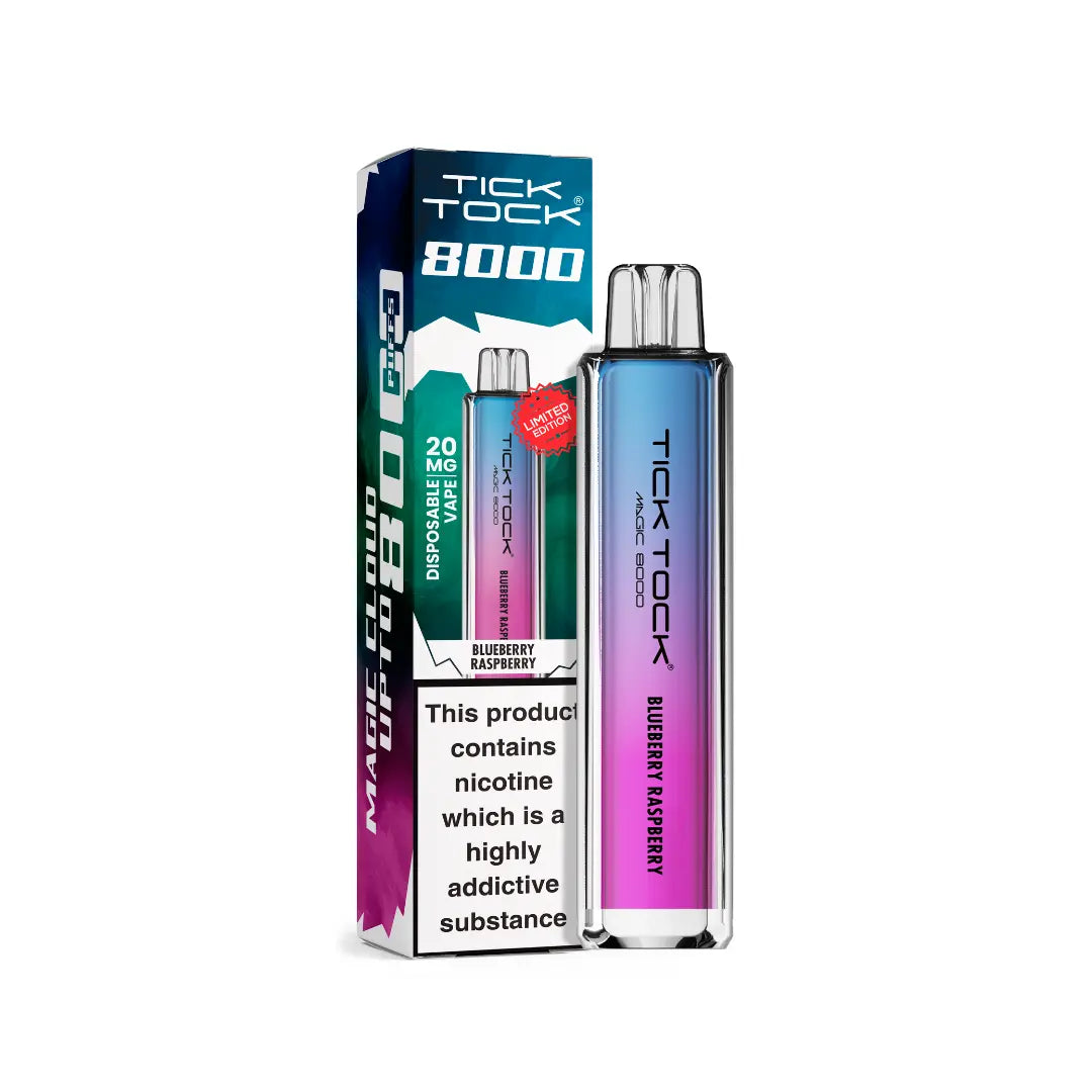 Tick Tock Magic 8000 Puff Prefilled & Reusable Pod Kit