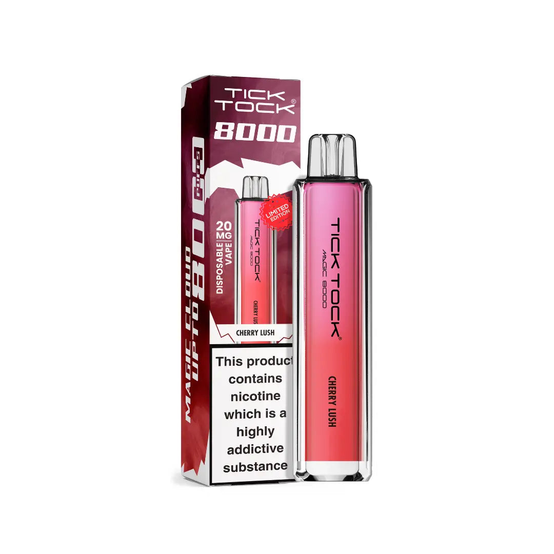 Tick Tock Magic 8000 Puff Prefilled & Reusable Pod Kit