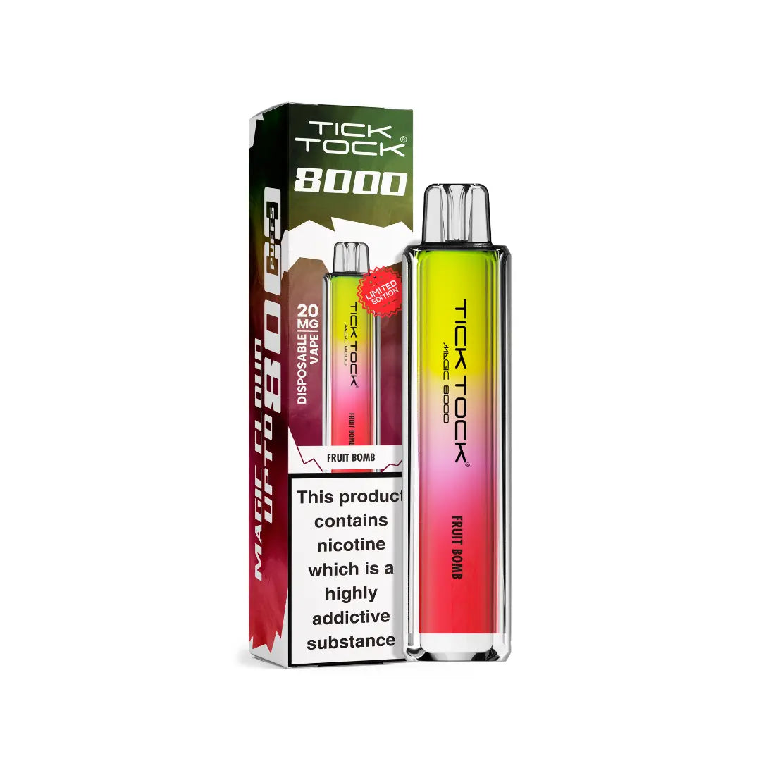 Tick Tock Magic 8000 Puff Prefilled & Reusable Pod Kit
