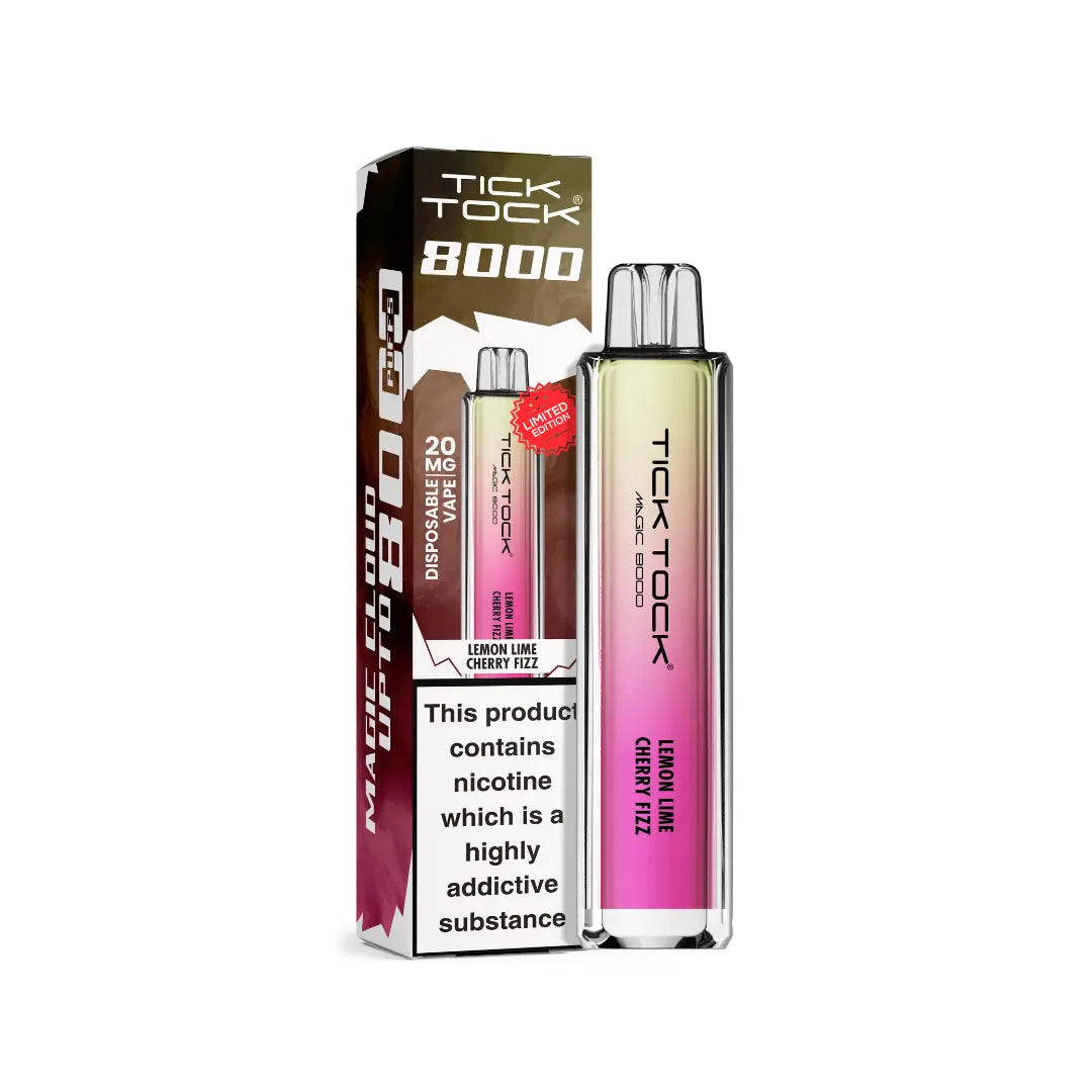 Tick Tock Magic 8000 Puff Prefilled & Reusable Pod Kit