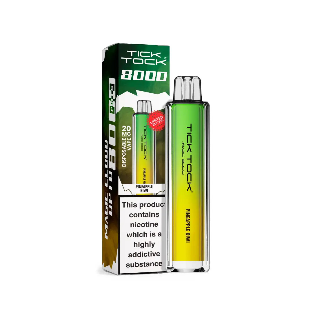 Tick Tock Magic 8000 Puff Prefilled & Reusable Pod Kit