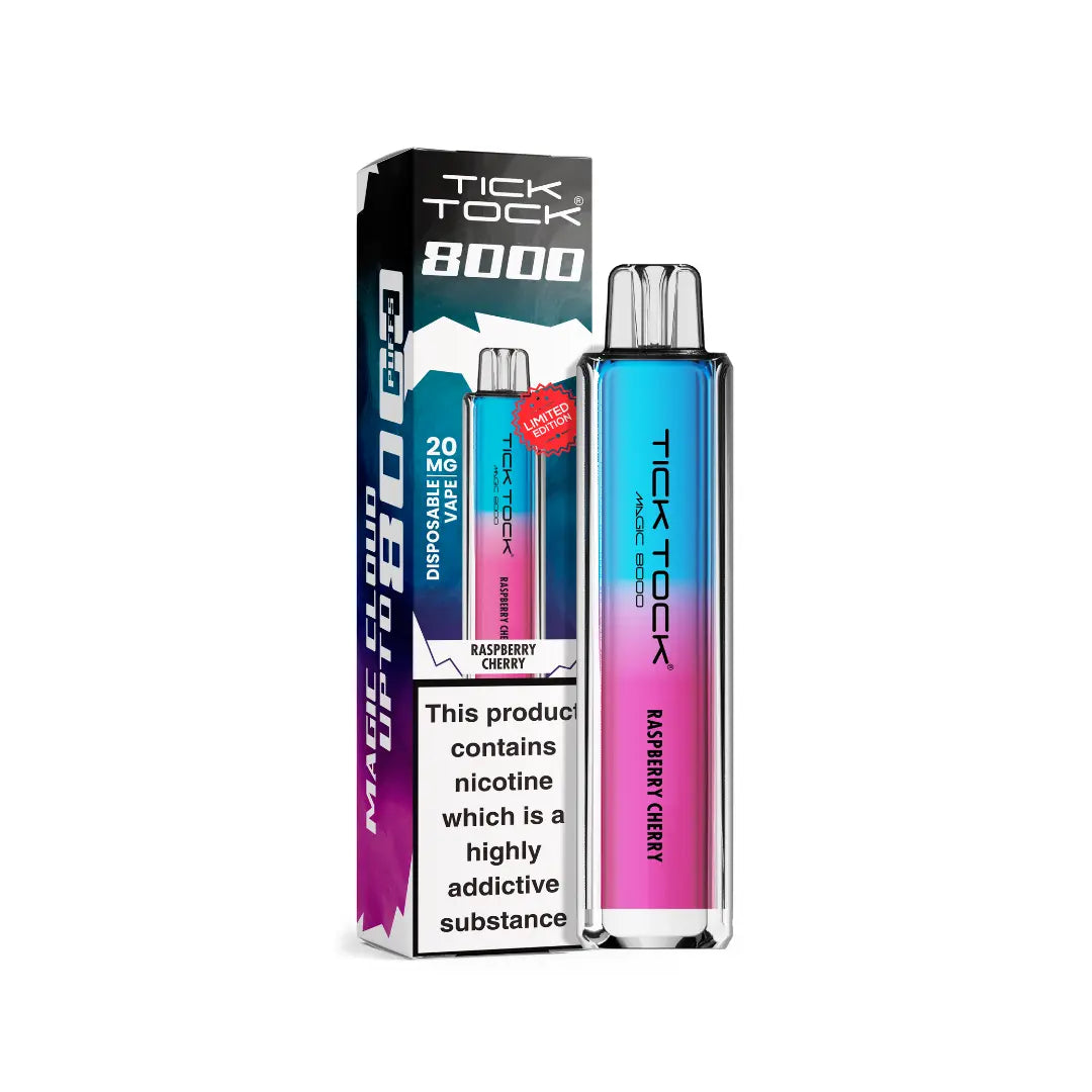 Tick Tock Magic 8000 Puff Prefilled & Reusable Pod Kit